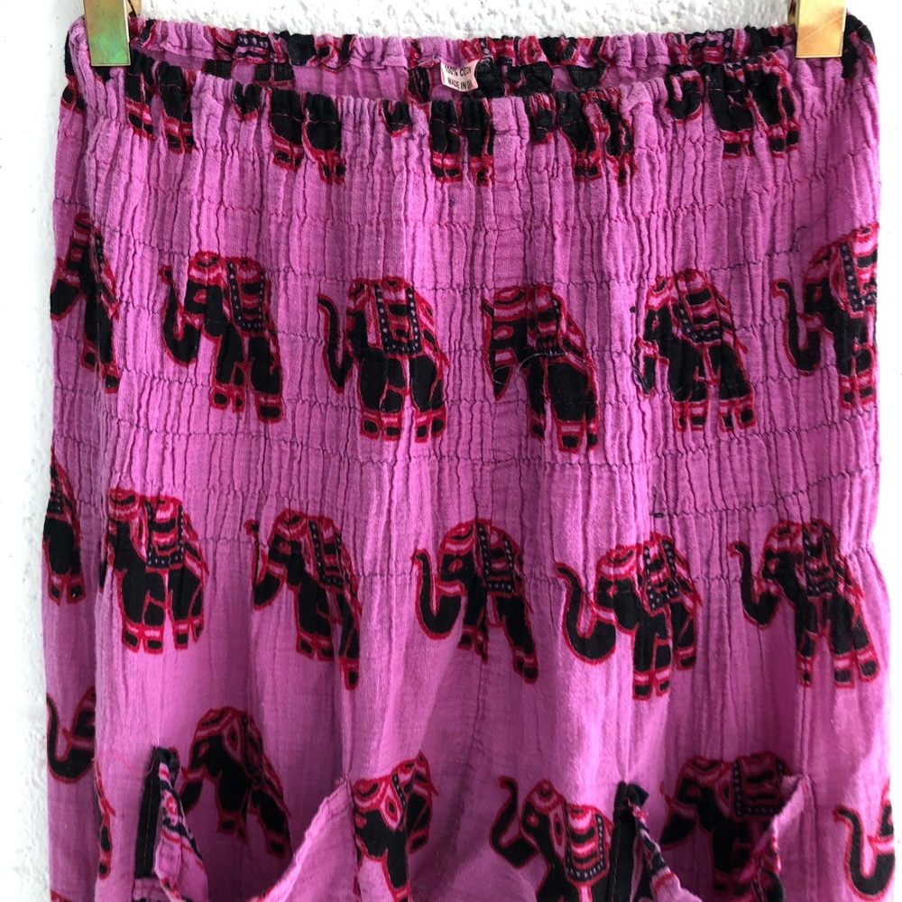 Funky Harem Elephant print Indian Pants - Picture 8 of 8